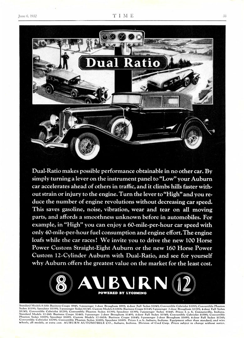 1932 Auburn 8